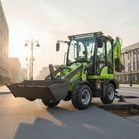 Chargeuse-pelleteuse compacte d'occasion 4x4 de 2800 kg (2,8 tonnes) de fabrication chinoise