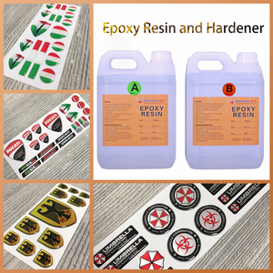 Resina Epoxi Flexible para Domado, Adhesivo Suave de Alta Calidad de Doble Componente para Pegatinas de Domado, Uso en Carpintería y Embalaje - Product Image 5