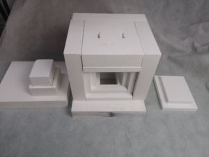Modulo in Fibra Ceramica per Isolamento ad Alta Temperatura, Riscaldatore MoSi2 1750°C, Camera per Forno a Muffola 220V/380V - Product Image 4
