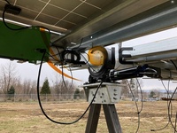 Moteur d'orientation planétaire Sun Tracker avec roulement d'orientation, conception verticale VE6 VE7, rapport de réduction 61:1, précision 0.2, IP65, garantie 5 ans
