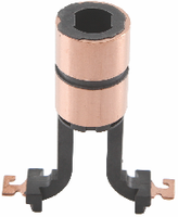 Support de balais de charbons pour anneau collecteur (dimensions : 15*7*9 / 46.5*9.5*23x 2 anneaux), pour assemblages de collecteurs à anneaux.