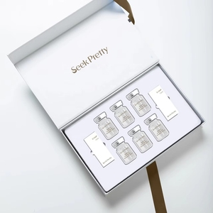 Seek Pretty - Ampolla de Péptidos de Ergotioneína para el Acné Facial, Marca Privada MTS, Cuidado de la Piel, Suero para el Crecimiento del Cabello, Suero Facial con Esponja Bio - Product Image 3