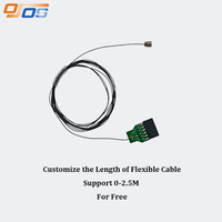 Mini caméra d'inspection 1,5 mm, système de caméra endoscopique flexible, capteur OV6946 USB COMS 400*400p, vétérinaire