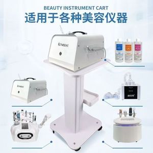 รถเข็นอุปกรณ์เสริมสวย Sober Beauty ปี 2025 แบบเรียบง่าย ชั้นวางของหลายชั้น พร้อมตะกร้า - Product Image 3