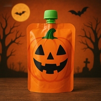Personnalisé 350ml Réutilisable Halloween Vampire Sang Sac Halloween Fête Décoration Vampire Infirmière Graduation Décoration Fournitures