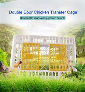 La Migliore Vendita Portatile Doppia Porta di Pollo Gabbia di Trasporto Due Porte di Pollo Gabbia di Trasporto in Australia - Product Image 5