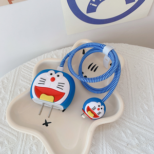 Protecteur de chargeur en silicone 3D de dessin animé mignon pour câble de téléphone accessoires de téléphone portable - Product Image 3