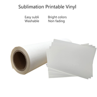 Film PU/PET soluble dans l'eau pour sublimation Easy Soft Liberty, résistant à la décoloration, imprimable à basse température, blanc