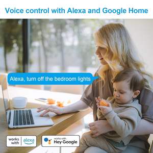 Antela Smart <b>Plug</b> Foro Passante Pulsante Eu Type F 2.4G 5G Wi-Fi Energy Monitoring <b>Remote</b> <b>Control</b> Universal Plastic 16A 240V - Product Image 4