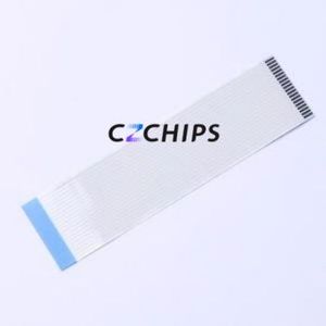 AB03A0100000276A FFC Cable (Flexible Flat Cable) P=1mm Connector 20P 1mm 0.3mm 8cm - Product Image 2