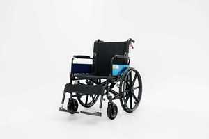 CE Certified Lightweight Portable <strong>Manual</strong> <strong>Wheelchair</strong> Trolley Scooter for Elderly Use Support Weight 150kg <strong>Wheelchair</strong> - Product Image 2