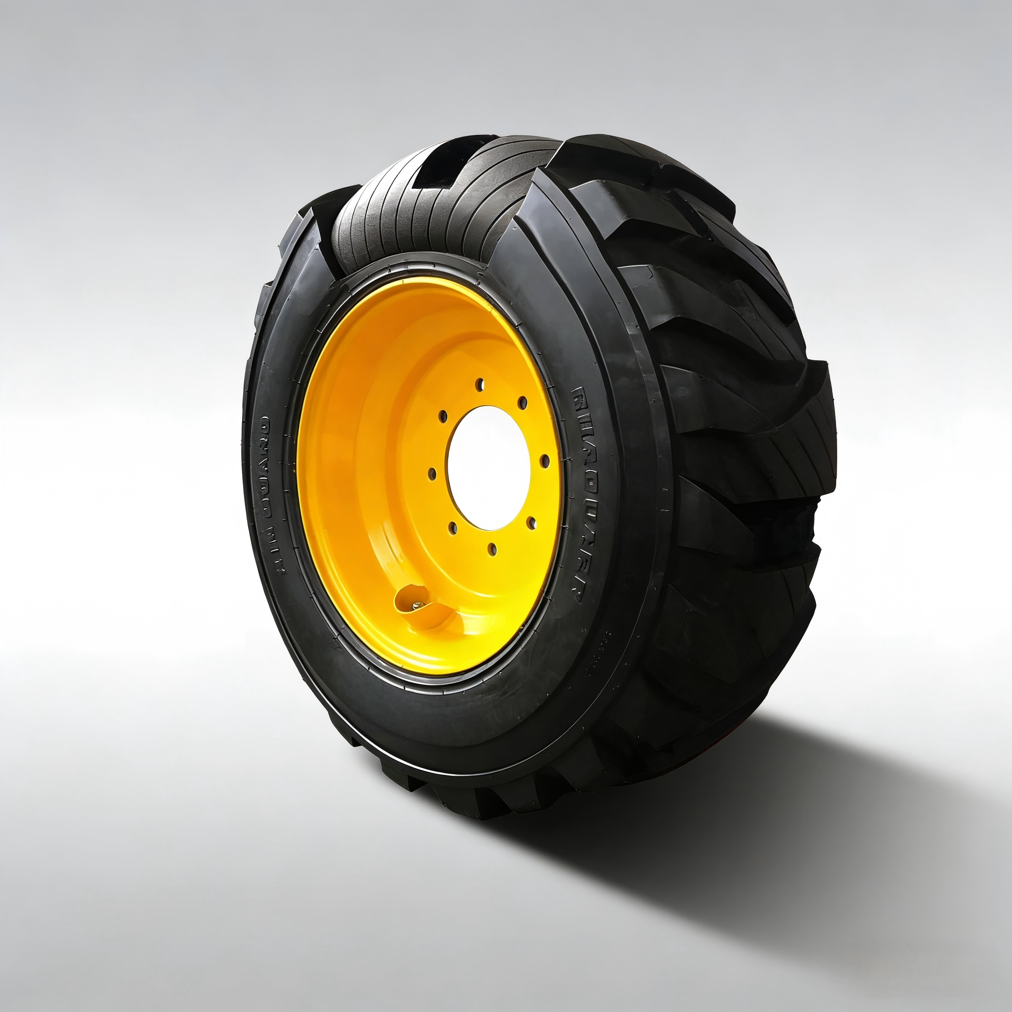 15-625A PU Foam Filled Solid Tire for Boom Lift Drive Wheel AWP Straight & Curved Arm Lift
