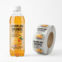 Op maat gemaakte sapfles etiketten, olie- en waterdicht, gepersonaliseerde drankenverpakkingen, vinyl stickers voor koude drankenflessen