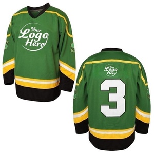 Maillots de hockey sur glace rétro personnalisés brodés respirants pour hommes et femmes, vêtements de sport en polyester, impression numérique, logo personnalisé, nom d'équipe, marque - Product Image 5