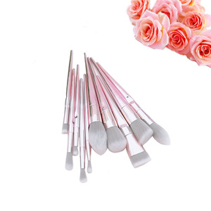 Ensemble de 10 pinceaux de maquillage pour le visage <span class=keywords><strong>Wet</strong></span> & <span class=keywords><strong>Wild</strong></span> Soft Hair, manche en plastique, pratique pour les voyages, pour débutants (visage et yeux) - Product Image 4