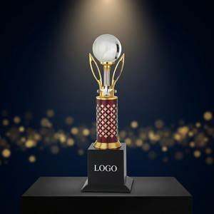 Trofeos Deportivos de Metal Fundido a Presión de Lujo de POOJA GIFT CORPORATION, Diseño Portátil con Grabado, para Premiar a Campeones Destacados - Product Image 1