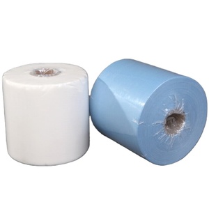 Cuộn khăn lau công nghiệp viscose, thấm dầu & giấy lau khô - Product Image 1