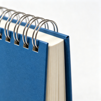 Cuadernos con Pétalos Impresos por el Fabricante, con Estampado Dorado, Cuadernos Espirales Personalizados de Primera Calidad, 120 Páginas, 100 g, Cuadernos de Papel Reciclado