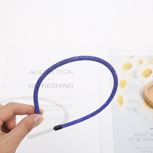 BELLEWORLD-Diadema con diamantes <span class=keywords><strong>de</strong></span> imitación brillantes para niña, accesorios para el cabello para niña, nueva colección <span class=keywords><strong>de</strong></span> <span class=keywords><strong>moda</strong></span> <span class=keywords><strong>2022</strong></span> - Product Image 5