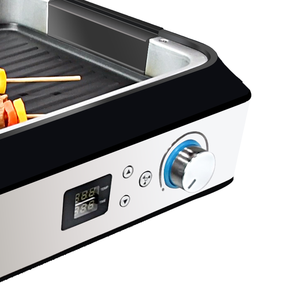 Hot Bán Đen Kích Thước Gia Đình Tabletop Tấm Hộ Gia Đình Trong Nhà Nhỏ Nướng Điện Hàn Quốc Nướng Thịt Nướng <span class=keywords><strong>Pan</strong></span> - Product Image 4
