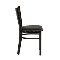 Meubles Vente en Gros Design Moderne Échelle en Métal Dossier Chaise de Restaurant Stock