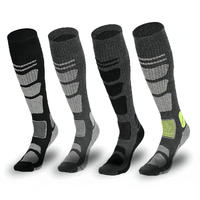 Chaussettes de Ski en laine mérinos, respirantes, pour le sport en plein air, absorbe la sueur