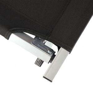 QM Custom Logo Portable Outdoor <b>Foldable</b> Cot with Oxford Fabric and Bag for <b>Camping</b> All Seasons - Product Image 4