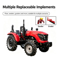 Tracteur 4x4 modèle 500-1004, 50-100 CV, pour exploitations agricoles moyennes et transport