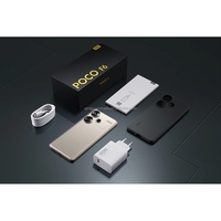 Version Globale PO CO F6 Octa Core Snapdragon 8s Gen 3 CDMA NFC 120Hz AMOLED Charge Turbo 100W Batterie 5000mAh Smartphone 5G
