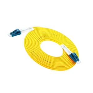 1M 2M 3M 5M 10M 15M 20M 25M 30M Fiber Optic Patch Cord LC UPC APC Duplex Single Mode OS1 OS2 G652d G657a1 Optical Fiber Cable