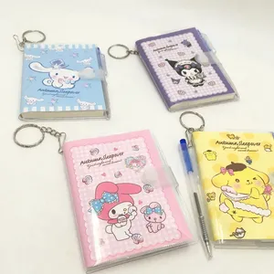 DOULUO Animation surrounding Sanrioo family signed a cute cartoon Kuromi jade laurel dog Melti notepad small book