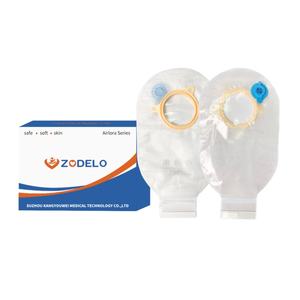 Zodelo Calmlora serisi tıbbi kolostomi torbası tek kullanımlık Drainable iki parçalı Ostomy kılıfı tek kullanımlık tıbbi malzemeler - Product Image 1
