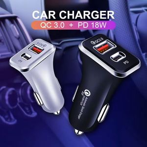 Nuevo Cargador Rápido para Auto de 38W PD+QC3.0, Adaptador de Corriente USB Tipo-C de Alta Potencia para Teléfonos Móviles - Product Image 2