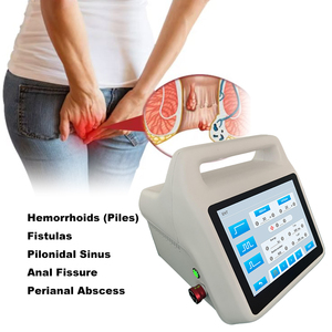 Equipo de Proctología 980nm 1470nm 50W para Cirugía Colónica y Rectal, Ablación de <span class=keywords><strong>Hemorroides</strong></span>, <span class=keywords><strong>Hemorroides</strong></span> Crónicas - Product Image 1