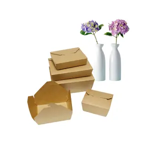 JIANI अनुकूलित डिजाइन पेपर बॉक्स पैकेजिंग क्राफ्ट पेपर बॉक्स रंगीन डिस्पोजेबल नालीदार कार्डबोर्ड बॉक्स खाद्य कंटेनर