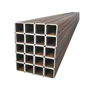Profil en <span class=keywords><strong>acier</strong></span> doux Q235 ASTM A500 Tube carré galvanisé personnalisé <span class=keywords><strong>50x50</strong></span> 75x75 100x100 tailles soudage ERW 6m 12m - Product Image 3