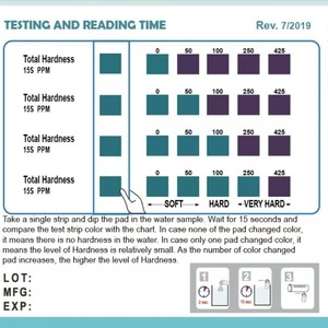 Tiras reactivas de biotecnología Wancheng para análisis de agua 0-425 ppm, resultados rápidos para agua del grifo y agua potable - Product Image 4