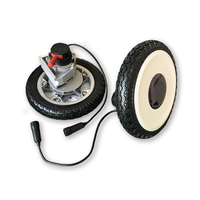 Kit de conversion de fauteuil roulant électrique avec pneus pleins de 10 pouces, moteur de fauteuil roulant électrique 24V 250W, contrôleur, ensemble complet, certifié CE