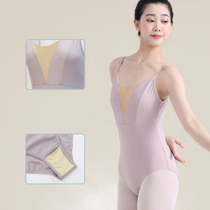 Nuevo diseño Sling Slim <span class=keywords><strong>Fit</strong></span> <span class=keywords><strong>Ropa</strong></span> de baile para adultos Vestido ajustado <span class=keywords><strong>Ropa</strong></span> de hilo suave <span class=keywords><strong>Ropa</strong></span> de ejercicio de <span class=keywords><strong>ballet</strong></span> - Product Image 5