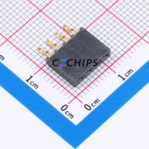 SMH-104-02-G-S-TR Pin Socket P=2.54mm Connector 2.54mm Square Hole Single Row 4P - Product Image 1