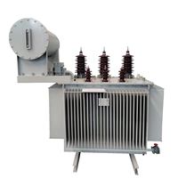 Transformateur de distribution triphasé immergé dans l'huile de type conservateur 10 kV vers 220 V
