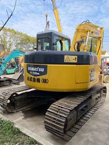 Excavadora Komatsu PC128 de alta calidad, maquinaria de construcción japonesa Original, buenas condiciones, bomba de Motor de Excavadora hidráulica sobre orugas - Product Image 2