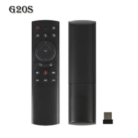 Control Remoto Inteligente por Voz G20S 2.4G con Aprendizaje de Código IR, Mini Mouse Inalámbrico Universal de 10m