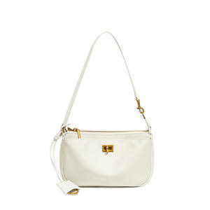 Sac à main de luxe de haute qualité pour femmes, sac à bandoulière en cuir véritable avec fermoir décoratif, sac bandoulière pour femmes - Product Image 6