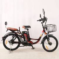 Penjualan sepeda kargo elektrik 20 inci pabrik skuter listrik 60v 3 kecepatan Digital Pintar