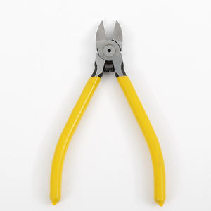 คีมตัดสายไฟเกรดอุตสาหกรรม ด้ามจับสีเหลือง ขนาดปากคีม 6 นิ้ว ความกว้างปลายเรียบ 1 4 นิ้ว ความกว้างปลายแหลม 1 8 นิ้ว สำหรับงานตัดไฟฟ้า - Product Image 4