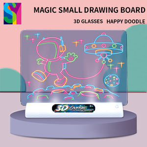 Giocattoli da tavolo da disegno giocattolo da disegno educativo in vetro 3d fai da te per tavoletta - Product Image 5