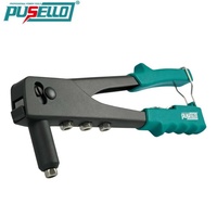 Pistola Remachadora Manual de Alta Resistencia Pusello, Pistola Remachadora de Precisión Ligera, Herramienta de Reparación de Canaletas