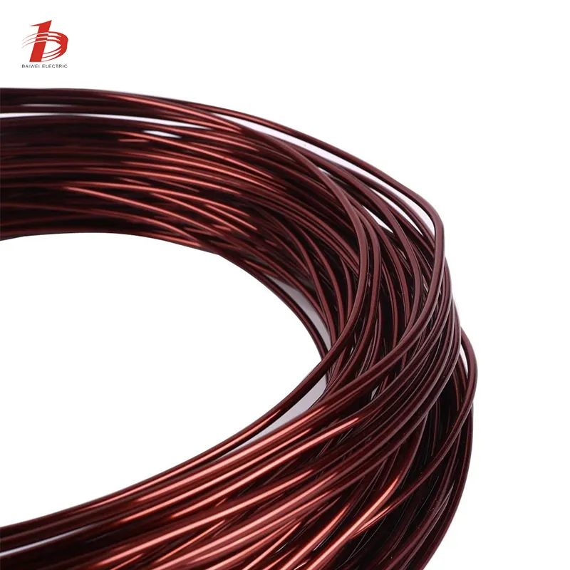 Widely Used Super Enamel Winding Wire AWG 15 Enamel Round Aluminum Wire For Motor