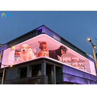 Precio de Fábrica, Pantalla LED 3D para Exteriores P2.5-P10, Video Wall, Publicidad en TV, Resistente al Agua, Alto Brillo, Pantalla Comercial Duradera